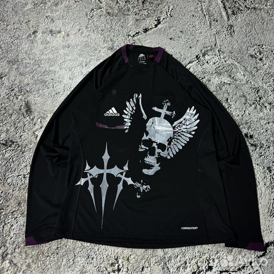 Готическое Джерси Adidas (Affliction, y2k type)