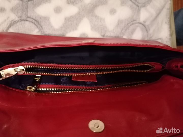 Клатч красный