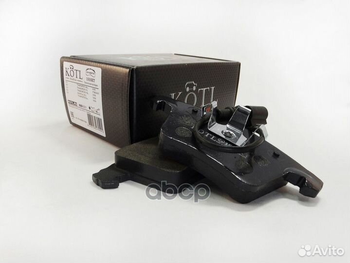 1555KT Колодки тормозные VW touareg-03/transpor