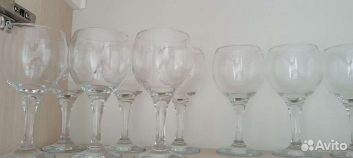 Бокалы 6 шт новые