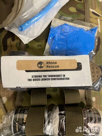 Аптечка тактическая в сборе