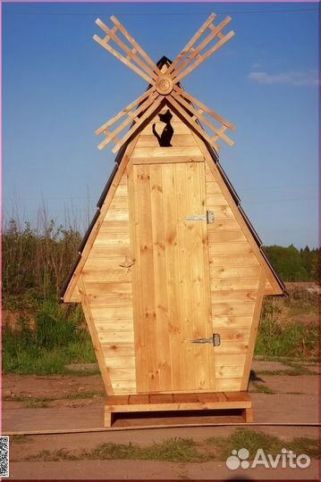 Дачный туалет с установкой HME560