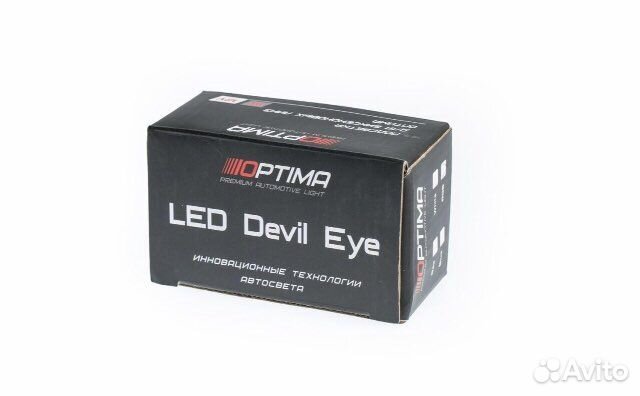 Подсветка линзы LED devil eyes