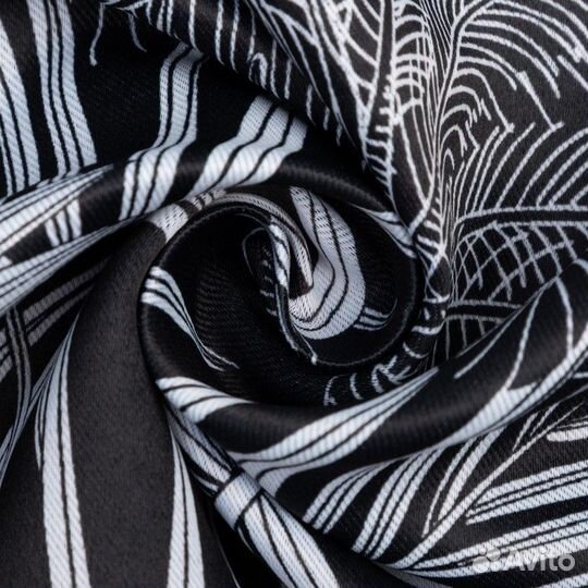 Штора портьерная Этель 'Тропики', на шторной ленте