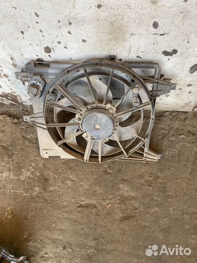 Дифузор вентилятора рено кенго