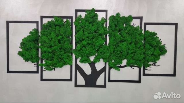 Панно из дерева