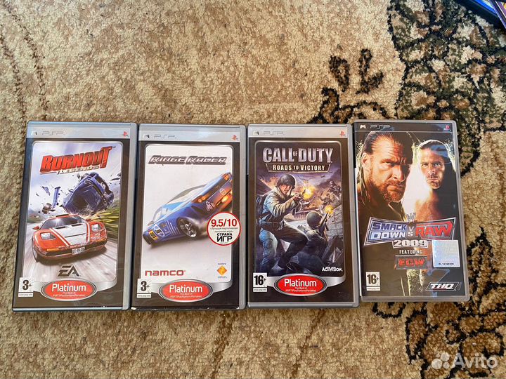 Игровые диски на psp