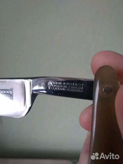 Опасная бритва Boker kox dutch barber limited