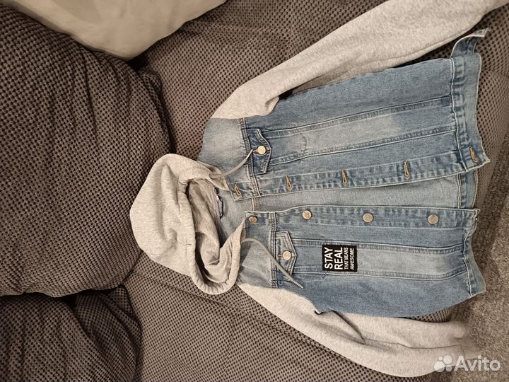 Джинсовая куртка детская