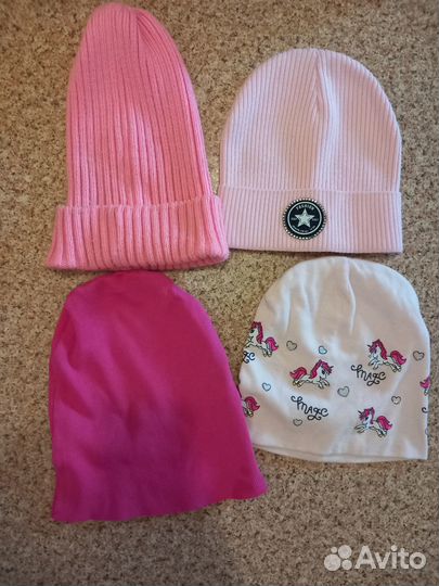 Шапки весеннии детские