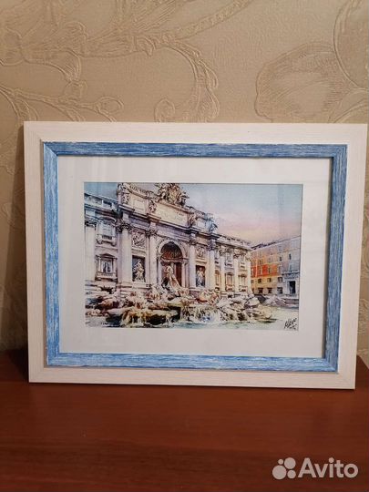 Рим, акварель 32*41