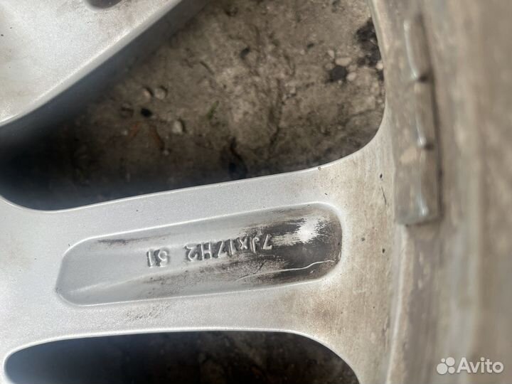 Литые диски r 17