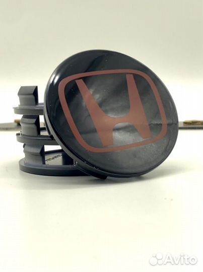 4 шт Honda 69/64мм черно/красные