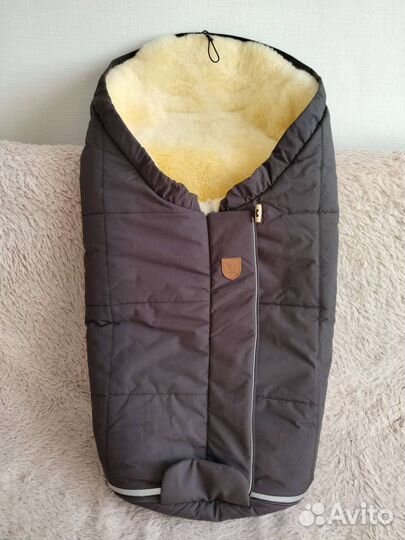 Конверт в коляску зимний меховой Christ