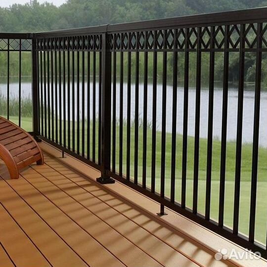 Забор из профильной трубы 40х40