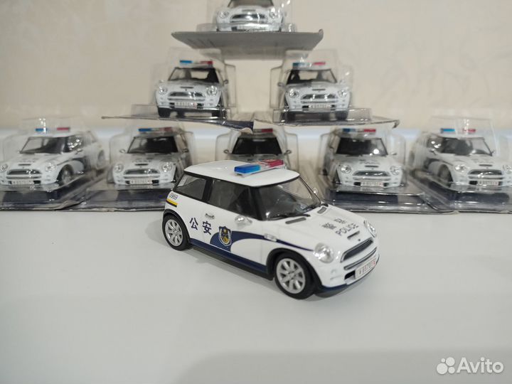 Deagostini Mini Cooper S Police China 1:43