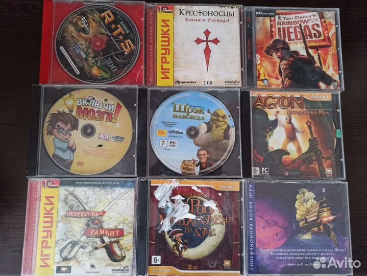 Компьютерные игры диски для пк