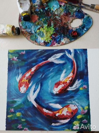 Картина ручной работы