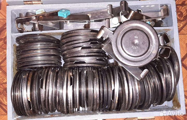 Крышки на банки стеклянные и нерж. СССР