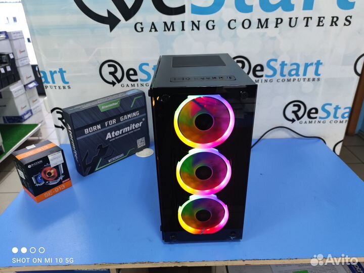 Современный пк (10ядер 16DDR4 SSD RX570 8gb)