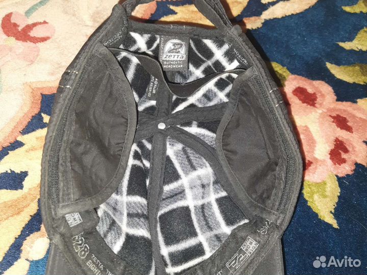 Кепка бейсболка мужская утеплённая