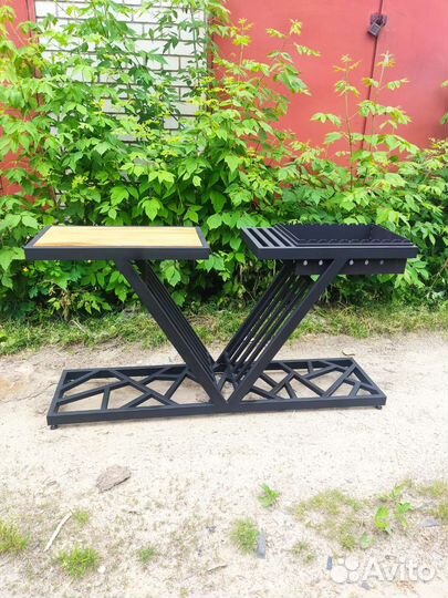 Мангал в стиле Лофт