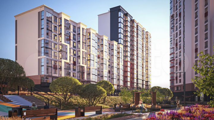 2-к. квартира, 39,7 м², 10/16 эт.