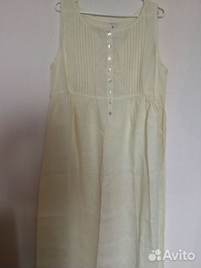 Платье льняное