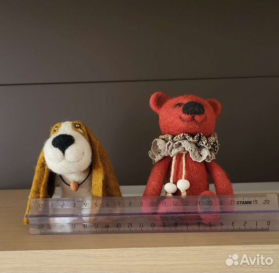 Мягкая валяная игрушка