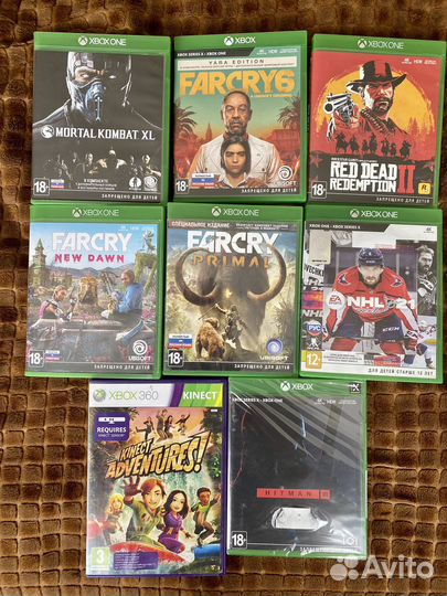 Игровые диски на xbox one