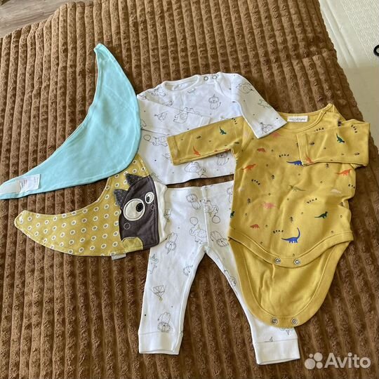 Комбинезон/Боди/Одежда 56/68