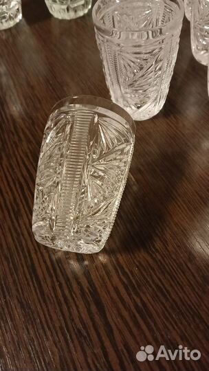 Стопки хрустальные СССР