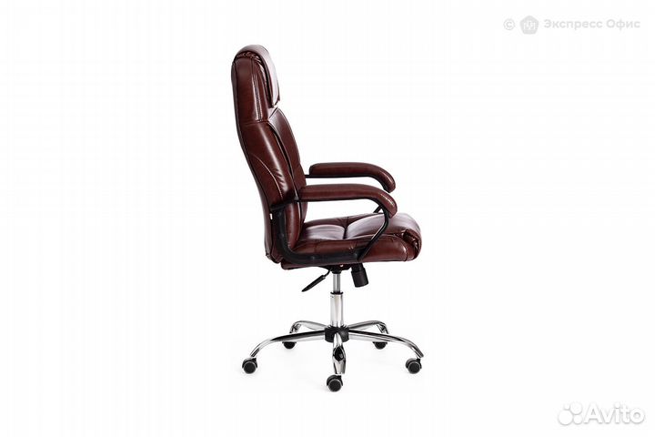 Кресло для руководителя Bergamo хром 19368