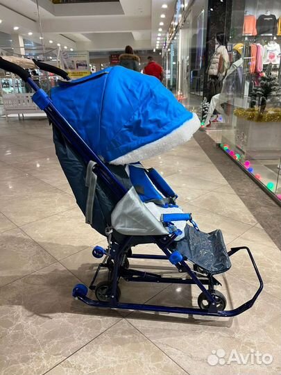 Детские санки коляска