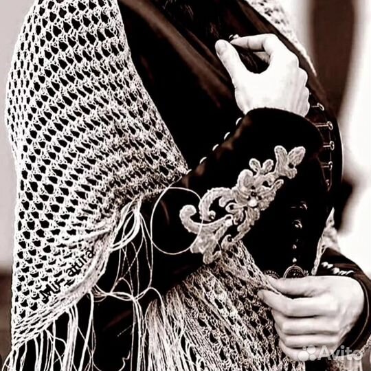 Свадебная шаль