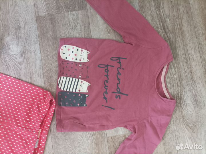 Лонгслив Mothercare +леггинсы 104