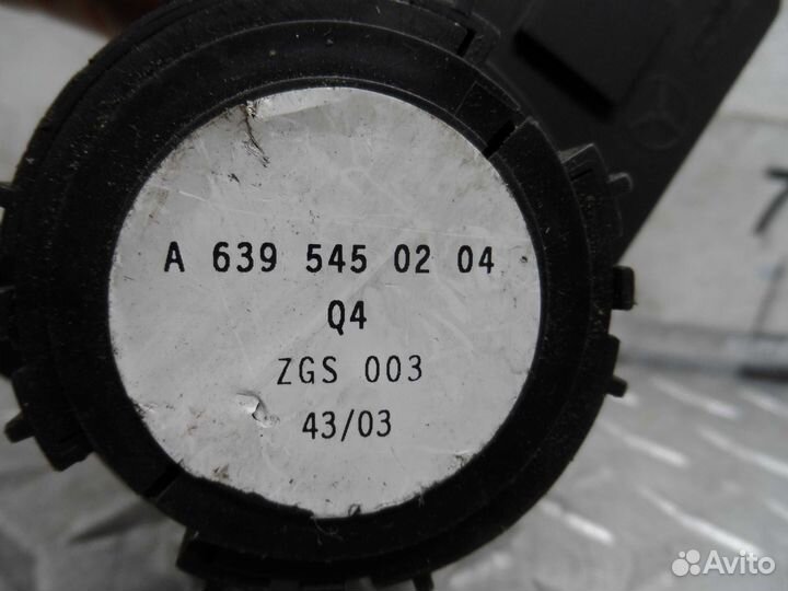 Переключатель света Mercedes Vito (Viano) W639 639