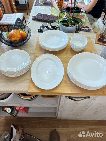 Набор столовой посуды luminarc 37 предметов