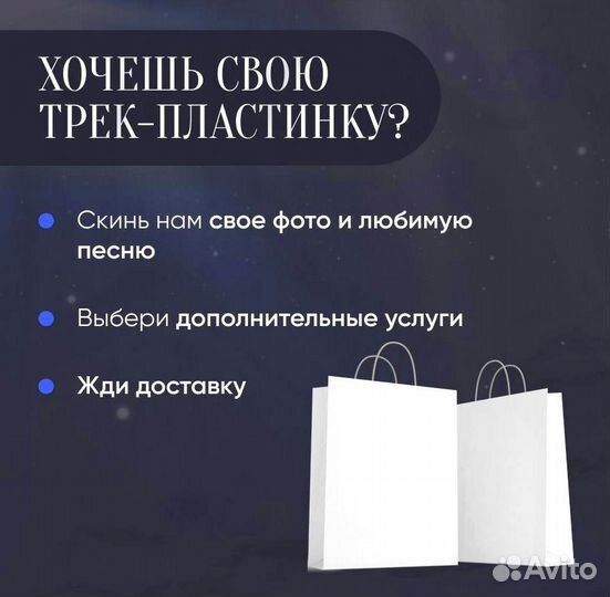 Трек пластинка с фото