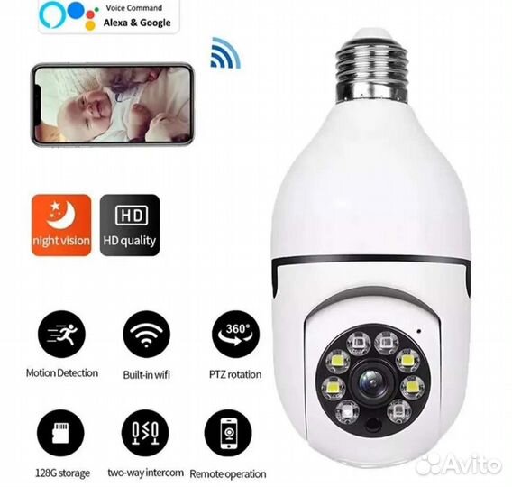 Камера видеонаблюдения поворотная