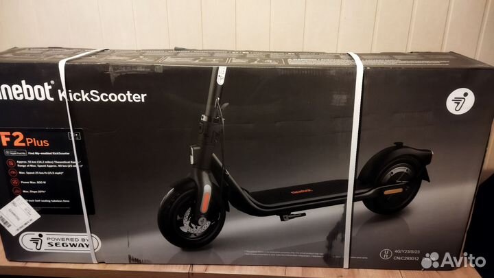 Электросамокат Ninebot Segway KickScooter F2 Plus