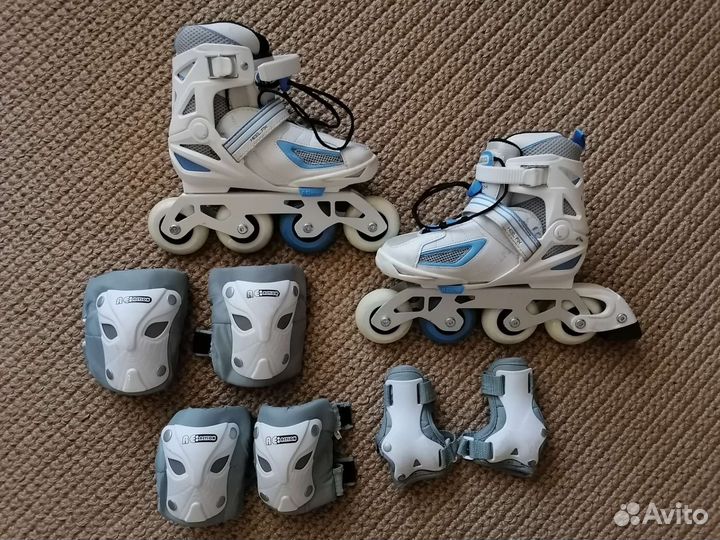 Детские ролики и защита