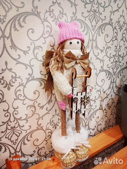 Интерьерная кукла ручной работы