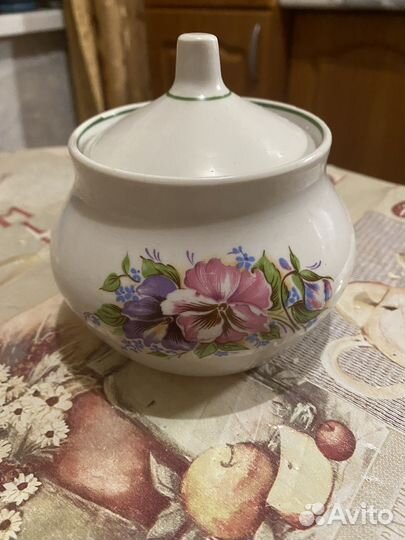 Молочник и сахарница Дулево