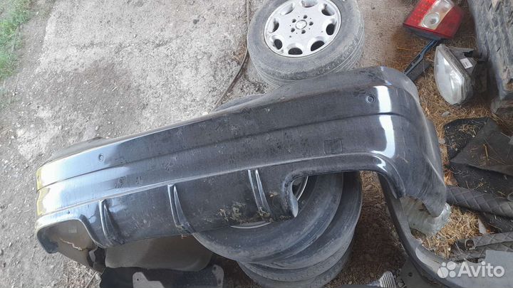 Задний Бампер дифузор бампера cls219