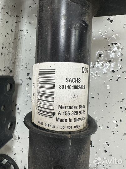 Передние амортизаторы mercedes benz