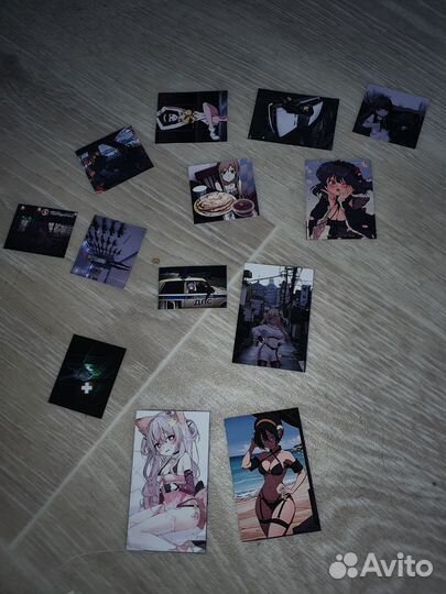 Стикеры аниме асстртимент