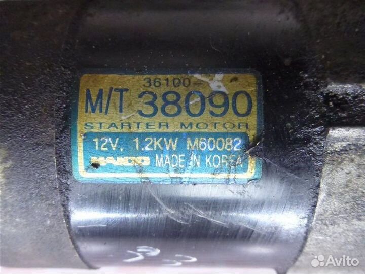 Стартер Hyundai Sonata EF G4JP 2004