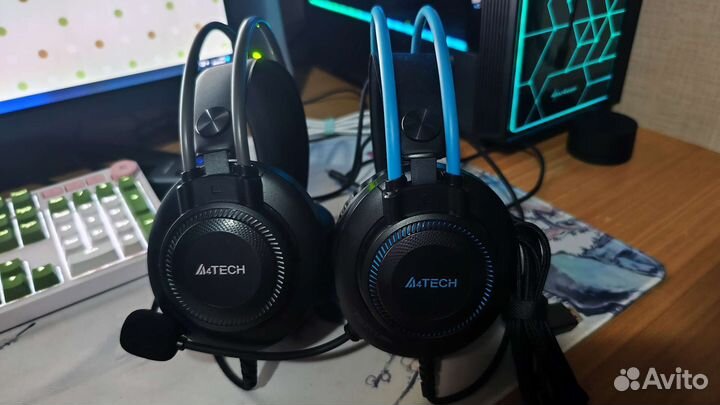 Игровые наушники с микрофоном