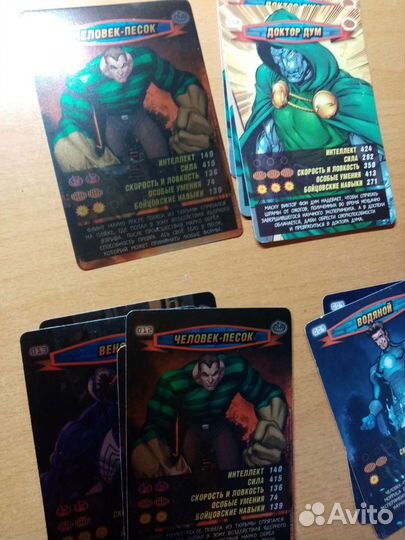 Карты Человек-паук коллекция